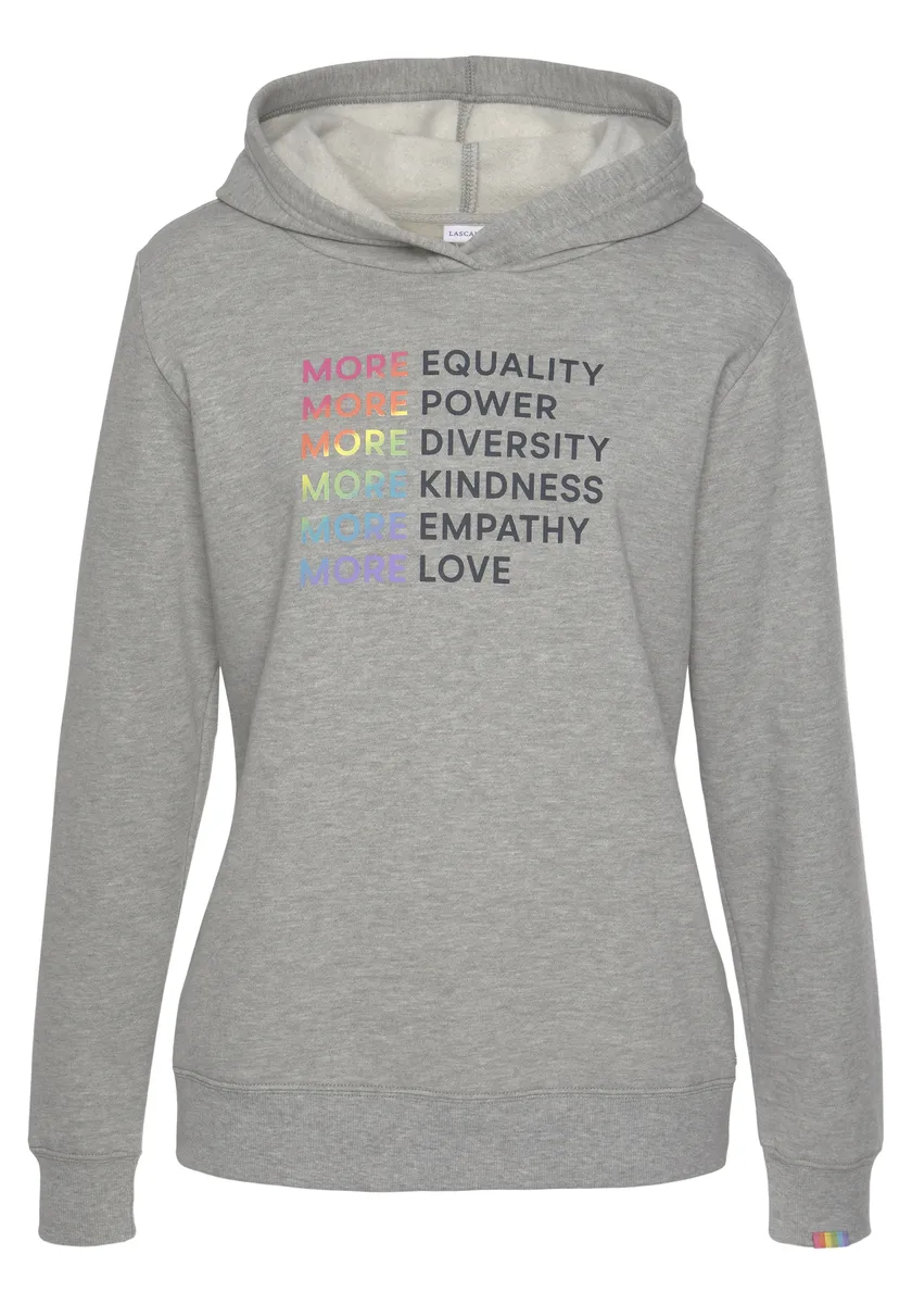 LASCANA Толстовка "Pride" с принтом Pride спереди, цвет Grau-Meliert
LASCANA Толстовка "Pride" с принтом Pride спереди, цвет Grau-Meliert