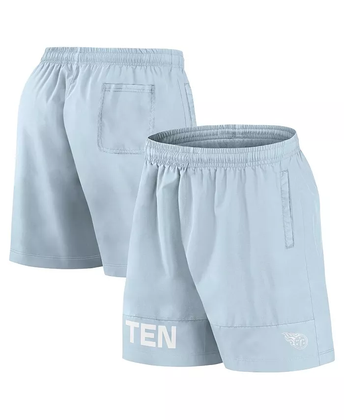 Мужские светло-голубые шорты Tennessee Titans Elements Fanatics
Мужские светло-голубые шорты Tennessee Titans Elements Fanatics
