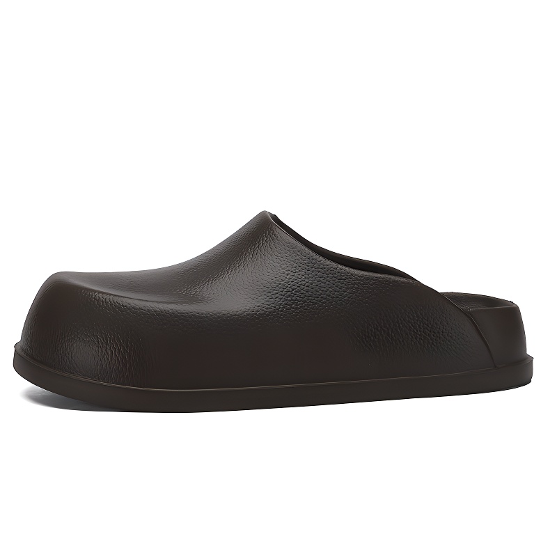 Darcy Sen Устойчивые к истиранию нескользящие закрытые тапочки унисекс коричневые, цвет Brown 
Darcy Sen Устойчивые к истиранию нескользящие закрытые тапочки унисекс коричневые, цвет Brown