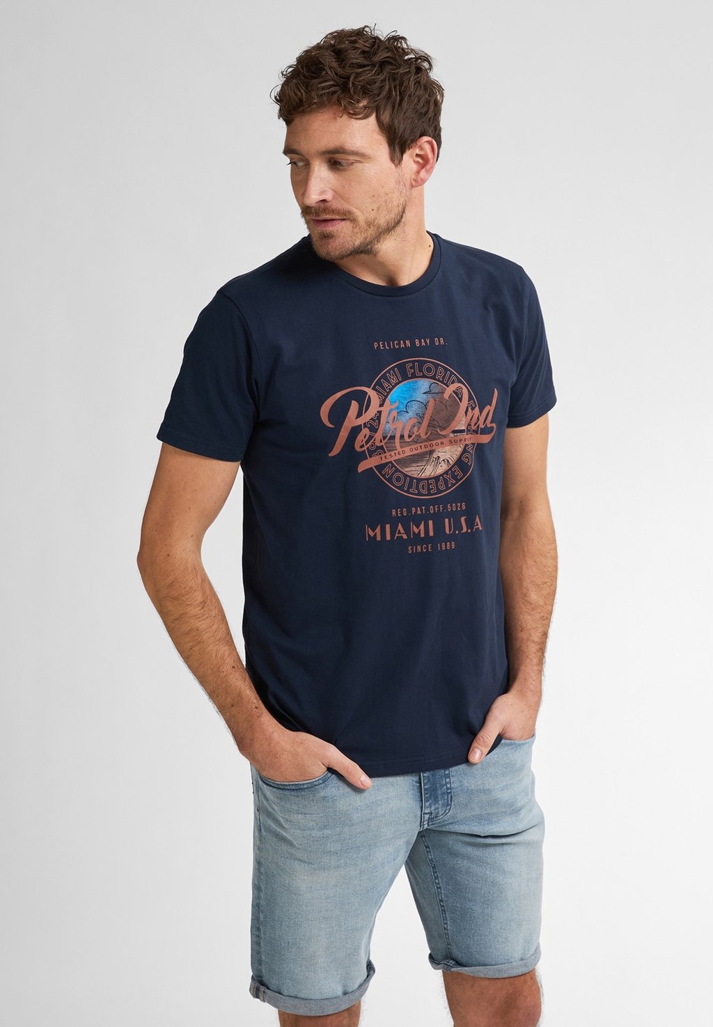 Футболка с принтом Petrol Industries, темно-синий
Футболка с принтом Petrol Industries, темно-синий