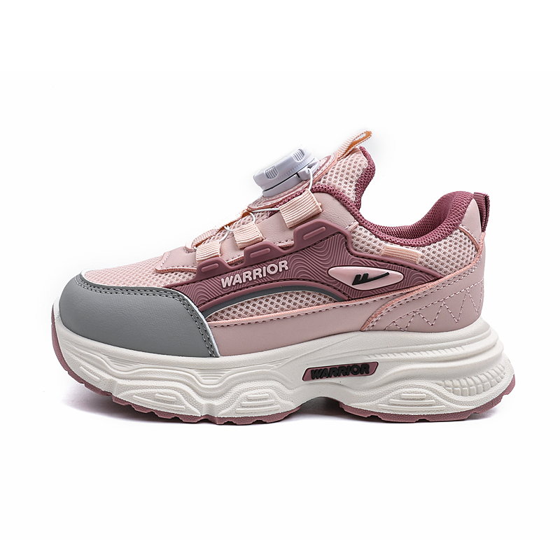Дышащие противоскользящие и износостойкие низкие детские беговые кроссовки Kids' WARRIOR, светло-розовый
Дышащие противоскользящие и износостойкие низкие детские беговые кроссовки Kids' WARRIOR, светло-розовый
