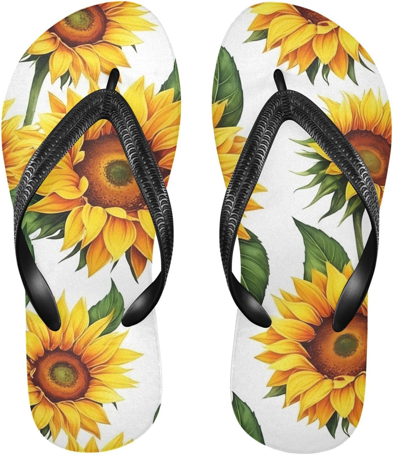 Женские и мужские пляжные шлепанцы с белыми листьями подсолнуха, для душа, резиновые, нескользящие, летние тапочки для ходьбы Sinestour
Женские и мужские пляжные шлепанцы с белыми листьями подсолнуха, для душа, резиновые, нескользящие, летние тапочки для ходьбы Sinestour