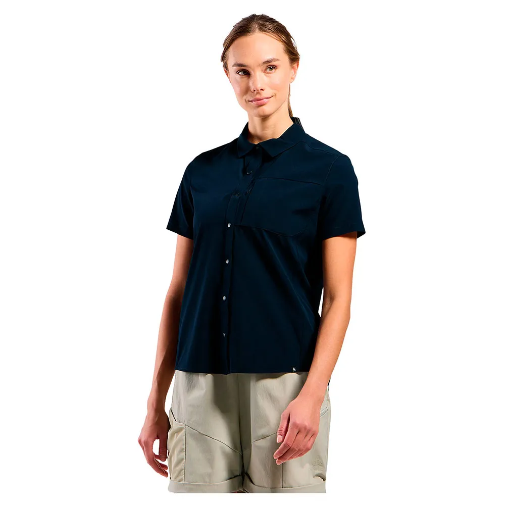 Рубашка с коротким рукавом Odlo Essential, синий
Рубашка с коротким рукавом Odlo Essential, синий