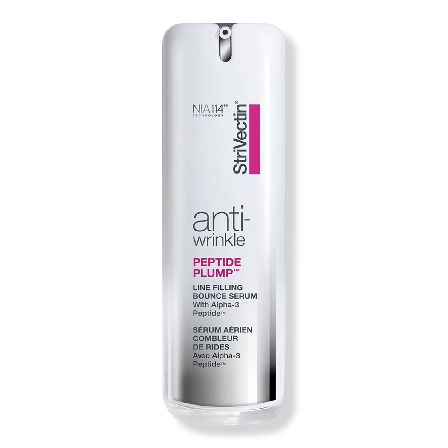 Сыворотка против морщин с пептидами, заполняющая морщины и придающая упругость StriVectin
Сыворотка против морщин с пептидами, заполняющая морщины и придающая упругость StriVectin