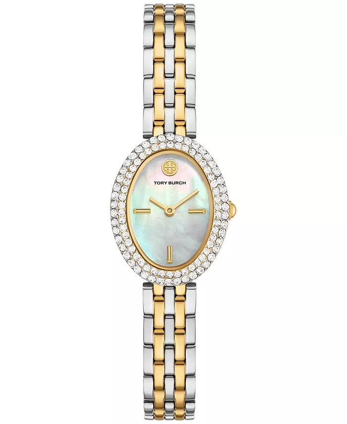 Женские часы The Oval с двухцветным браслетом из нержавеющей стали, 28 мм Tory Burch
Женские часы The Oval с двухцветным браслетом из нержавеющей стали, 28 мм Tory Burch