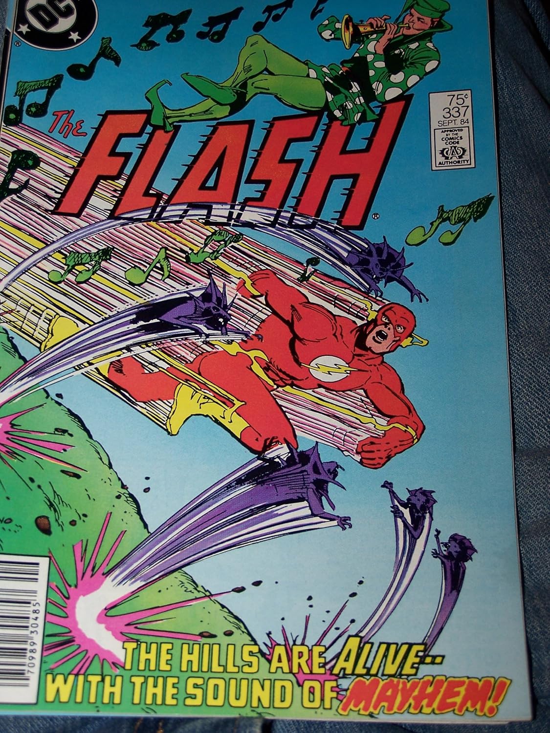 Flash #337 Beware the Speed-Demons! Sept. 1984 (DC Comics)
Flash #337 Beware the Speed-Demons! Sept. 1984 (DC Comics)