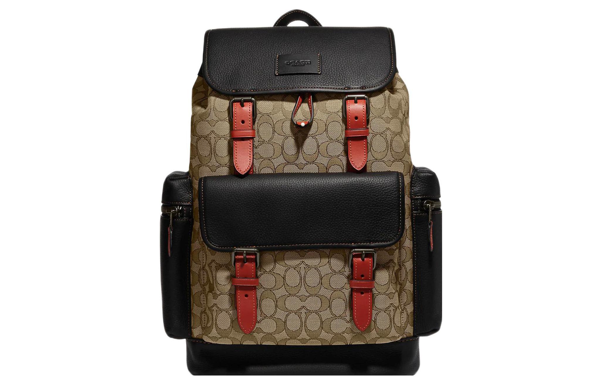 Спринт Жаккард Кожаный Рюкзак С Телячьей Кожей Спинки Tubas Мужской Хаки и Черный COACH
Спринт Жаккард Кожаный Рюкзак С Телячьей Кожей Спинки Tubas Мужской Хаки и Черный COACH