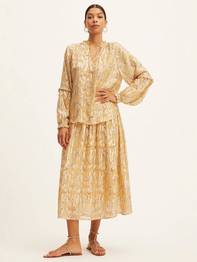 Блузка Noor Sheer SUMMERY Copenhagen, Gold
Блузка Noor Sheer SUMMERY Copenhagen, Gold