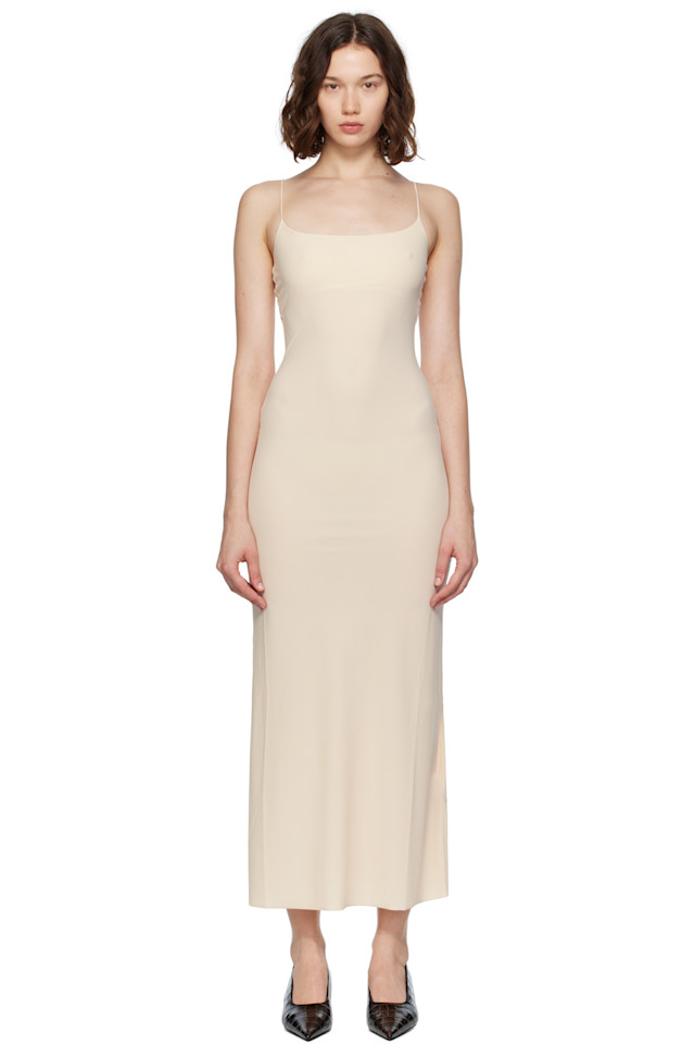 Слип-платье макси Mm6 Maison Margiela, белый
Слип-платье макси Mm6 Maison Margiela, белый