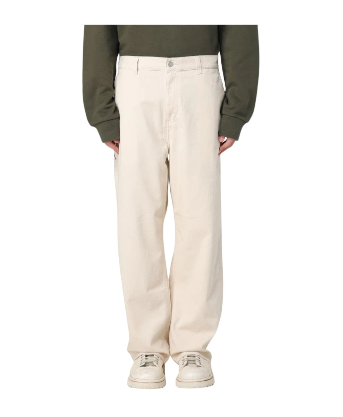 Мужские брюки для отдыха из натуральных материалов Carhartt Wip, бежевый
Мужские брюки для отдыха из натуральных материалов Carhartt Wip, бежевый