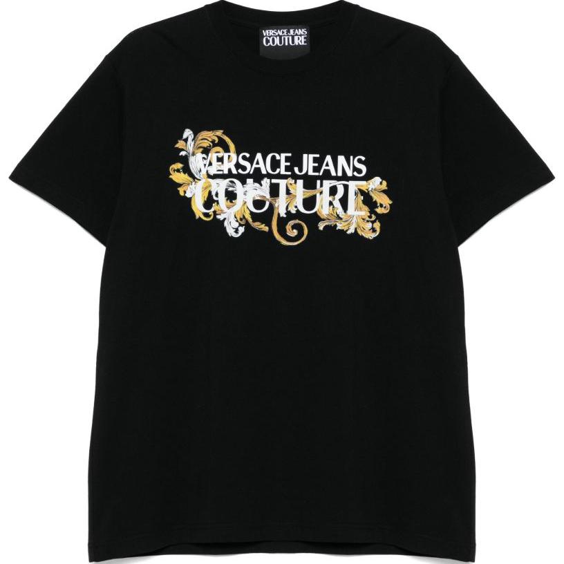 Футболка с принтом логотипа VERSACE JEANS COUTURE, черный
Футболка с принтом логотипа VERSACE JEANS COUTURE, черный