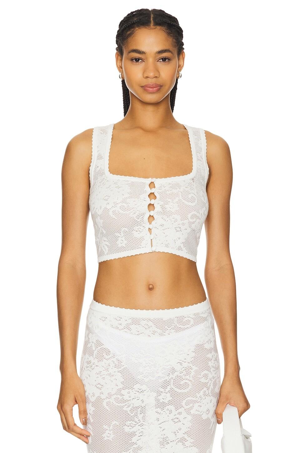 Нарцисса топ Majorelle, белый
Нарцисса топ Majorelle, белый