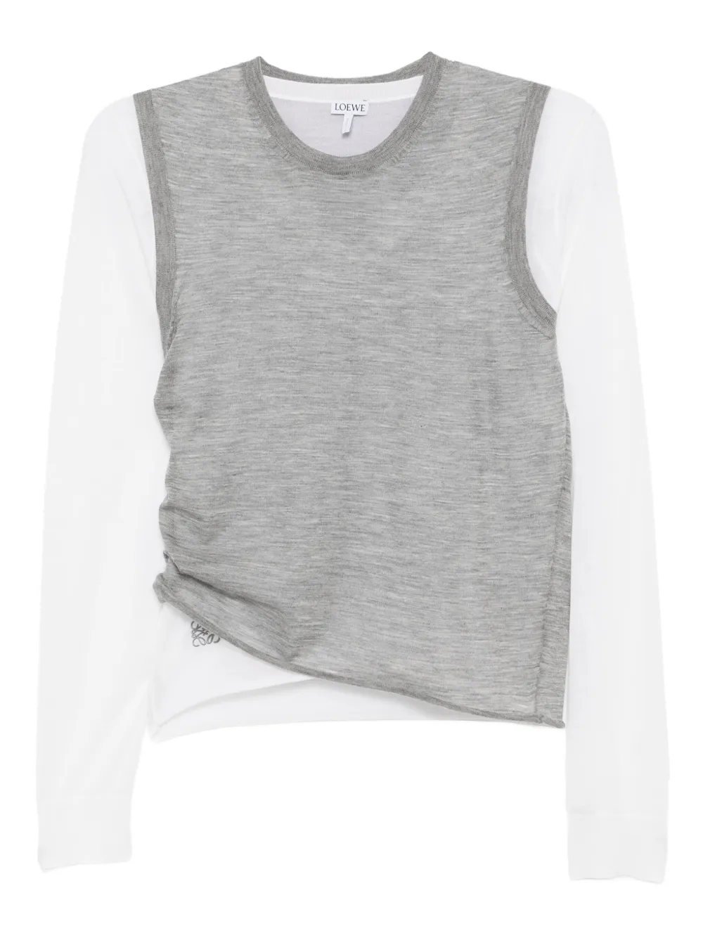 Кашемировая футболка LOEWE, серый
Кашемировая футболка LOEWE, серый