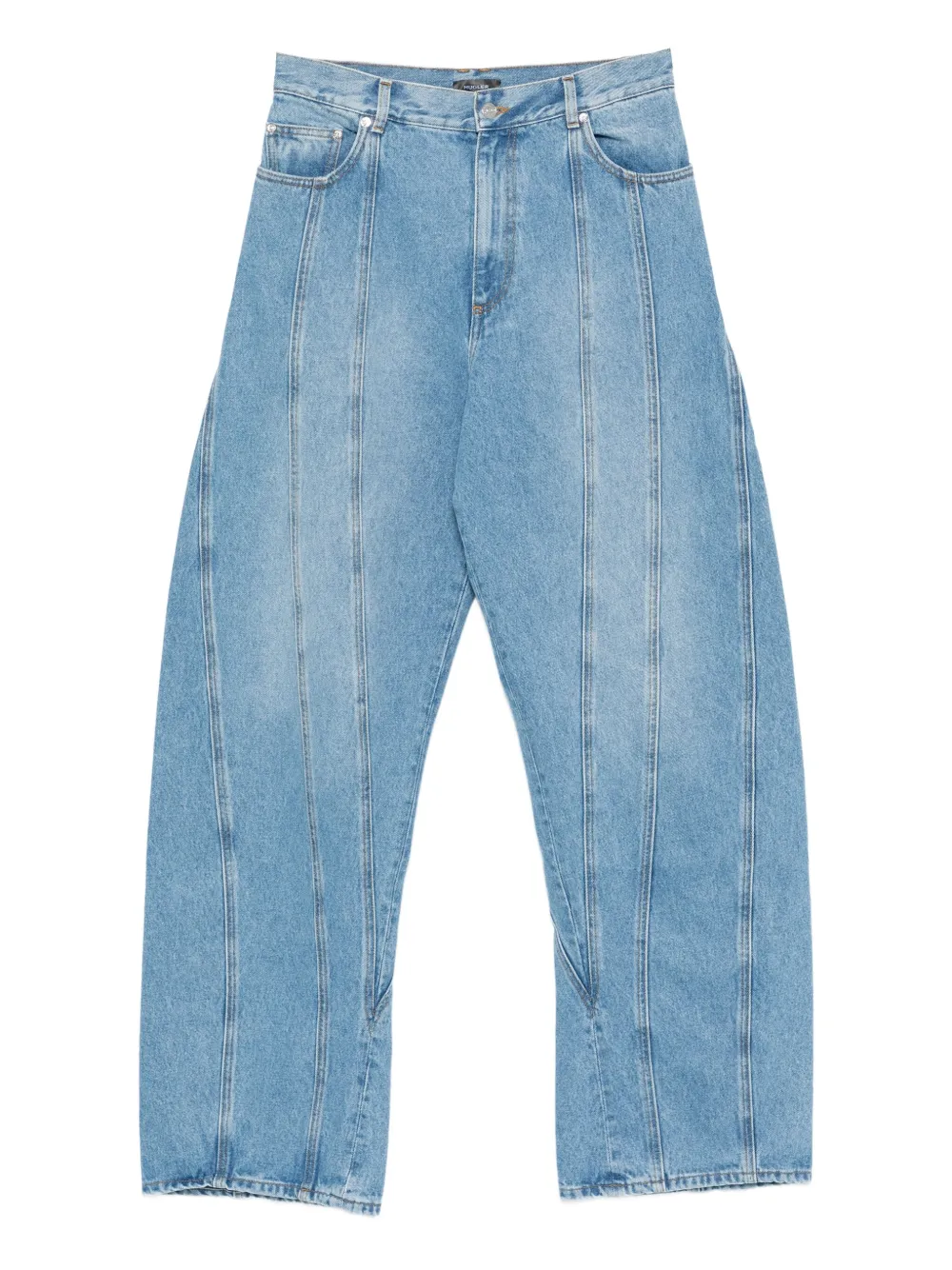 Джинсы из хлопка со вставками Mugler, синий
Джинсы из хлопка со вставками Mugler, синий