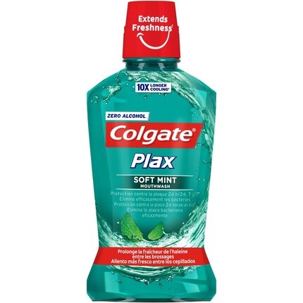 Plax Soft Мятный ополаскиватель для рта 250мл, Colgate
Plax Soft Мятный ополаскиватель для рта 250мл, Colgate