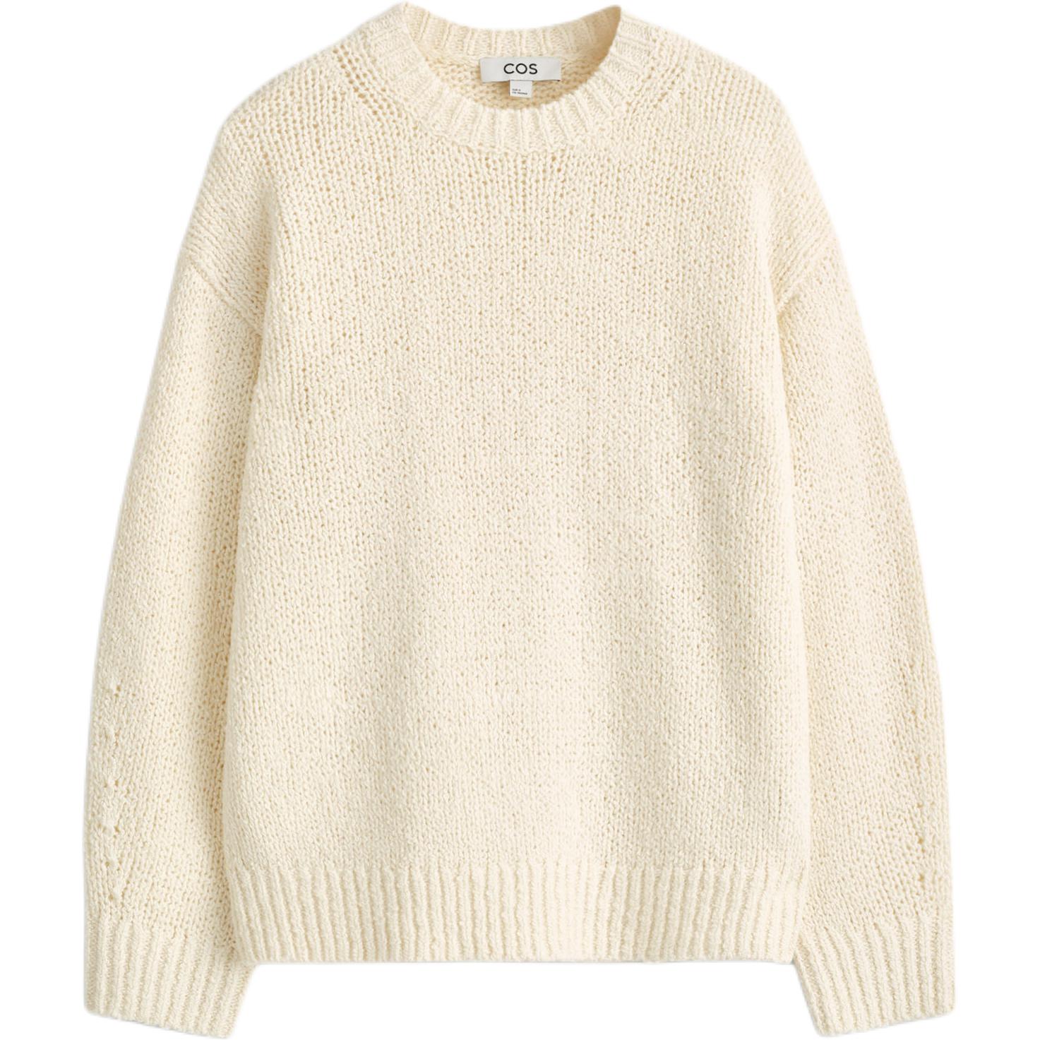COS Свитер женский Ecru с круглым вырезом Moderate Others
COS Свитер женский Ecru с круглым вырезом Moderate Others