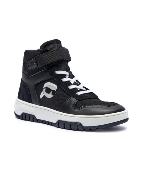 Кожаные кроссовки Karl Lagerfeld Kids, черный
Кожаные кроссовки Karl Lagerfeld Kids, черный