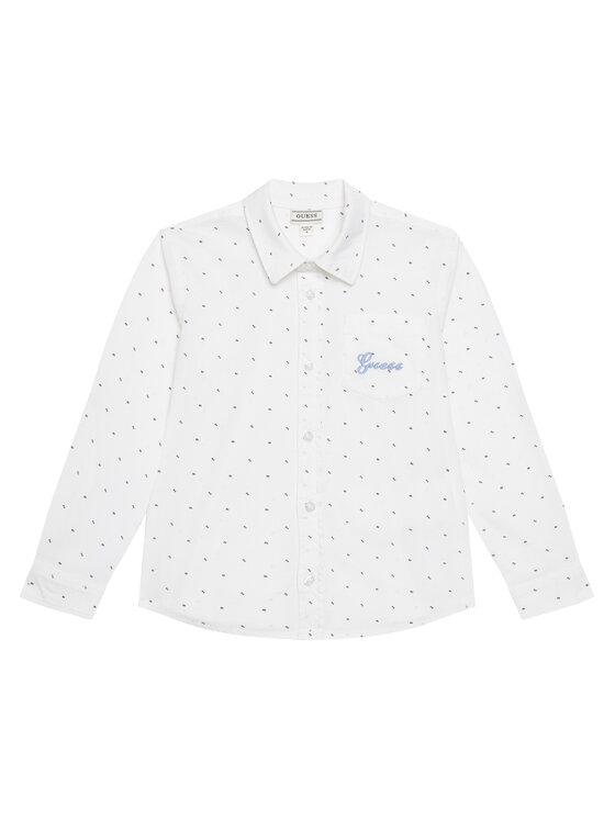 Рубашка regular fit N6RH02 WE5W0 Guess, белый
Рубашка regular fit N6RH02 WE5W0 Guess, белый