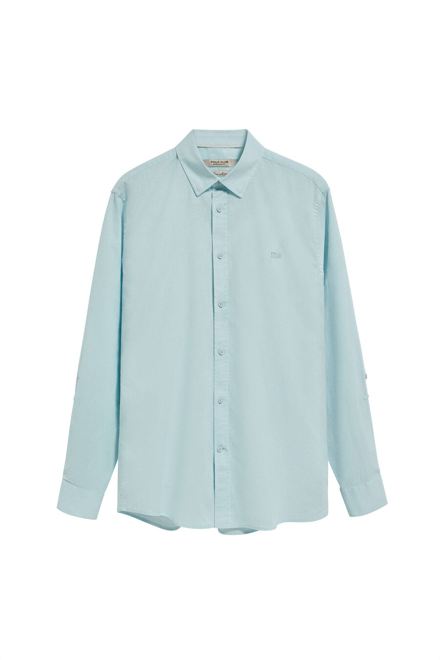 Рубашка на пуговицах классического кроя Polo Club, аква
Рубашка на пуговицах классического кроя Polo Club, аква