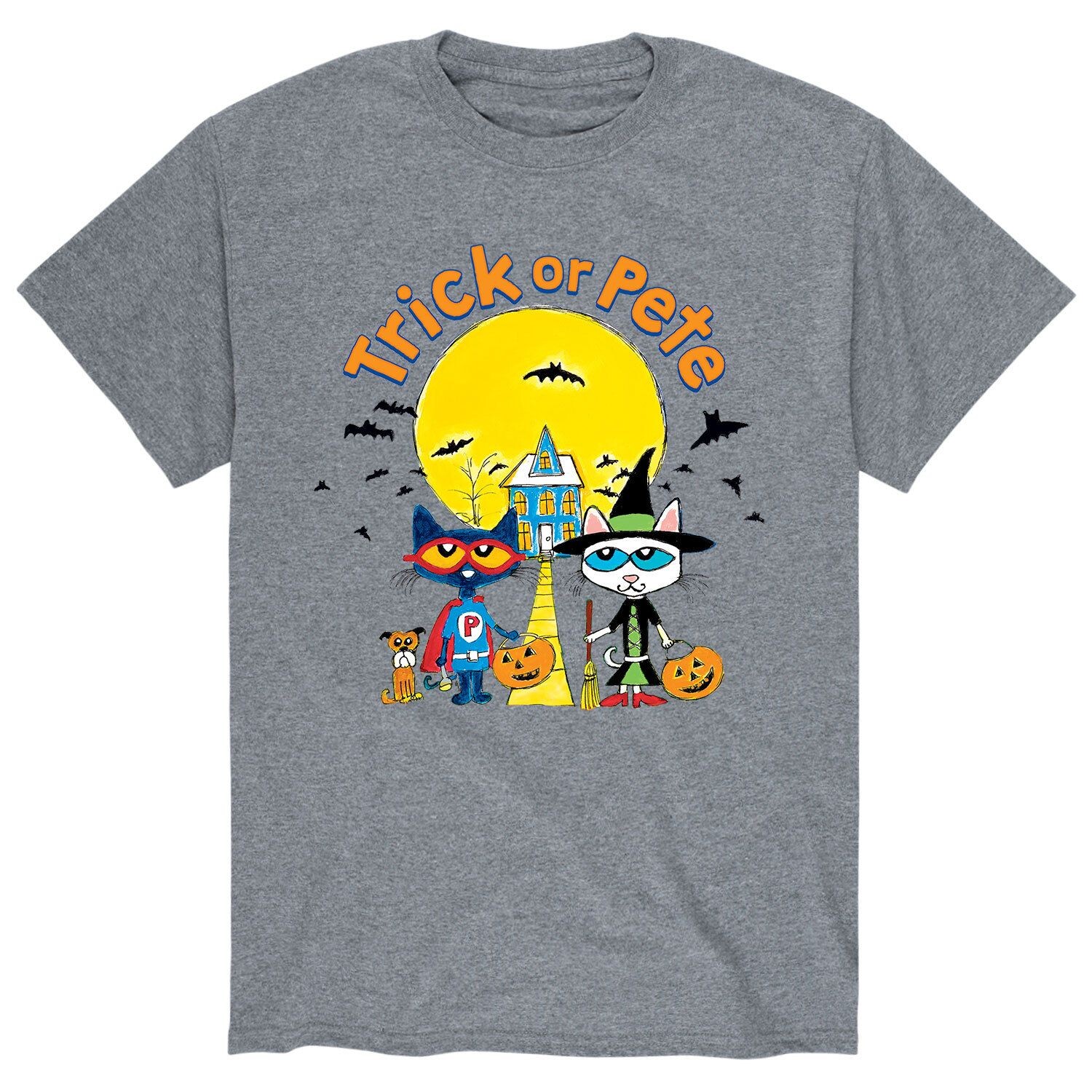 Мужская футболка Pete The Cat Trick Or Pete Licensed Character
Мужская футболка Pete The Cat Trick Or Pete Licensed Character