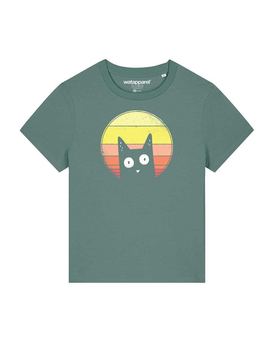Рубашка Watapparel Sunset Cat, зеленый
Рубашка Watapparel Sunset Cat, зеленый