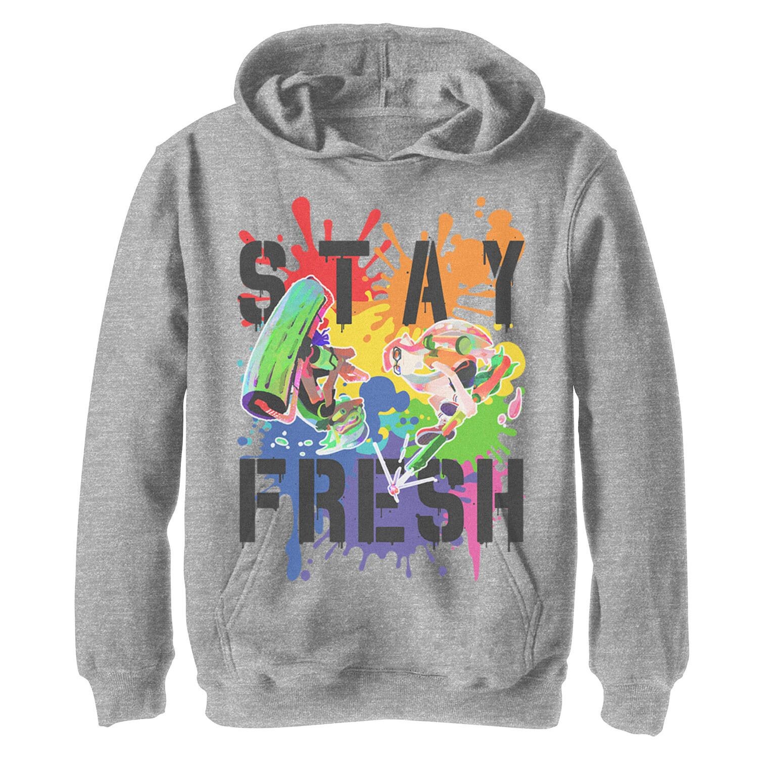 Толстовка Splatoon Pride Stay Fresh с рисунком радужной краски для мальчиков 8–20 лет Licensed Character
Толстовка Splatoon Pride Stay Fresh с рисунком радужной краски для мальчиков 8–20 лет Licensed Character