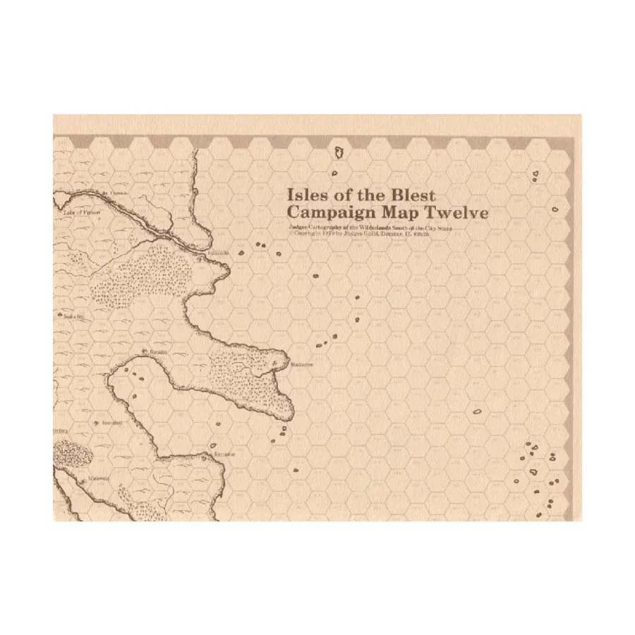 Map 12/13 Isles of the Blest/Ebony Coast (Judges), Catalogs, Maps & Miscellaneous (Judges Guild), мягкая обложка
Map 12/13 Isles of the Blest/Ebony Coast (Judges), Catalogs, Maps & Miscellaneous (Judges Guild), мягкая обложка