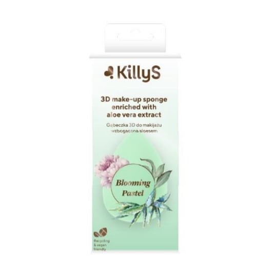 Спонж для макияжа 3D, обогащенный экстрактом алоэ KillyS, Blooming Pastel 3D Make-up Sponge
Спонж для макияжа 3D, обогащенный экстрактом алоэ KillyS, Blooming Pastel 3D Make-up Sponge