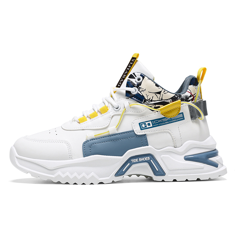 Износостойкие, дышащие, влагоотводящие, высокие, массивные кроссовки для мужчин Yi Jiabao, White Blue
Износостойкие, дышащие, влагоотводящие, высокие, массивные кроссовки для мужчин Yi Jiabao, White Blue