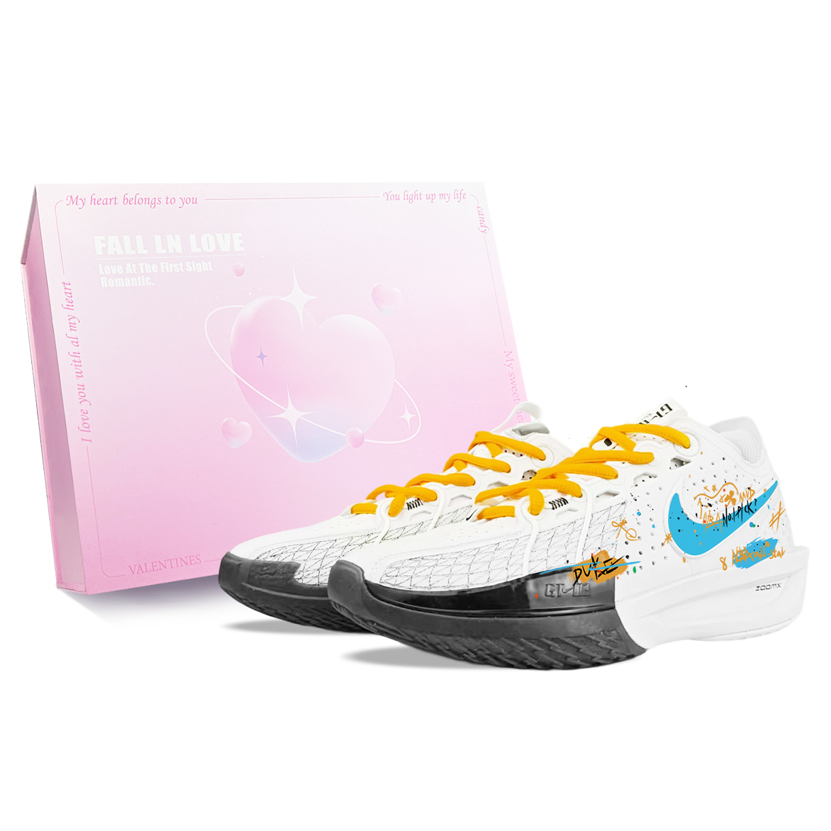 Nike Найк Эйр Зум Джи Ти Кат 3 Айброу Грид, Найтфолл, Бокс Абразив Резистент Лоу топ Баскетбольные Кроссовки Унисекс Белый Желтый - Белый Желтый, цвет White Yellow
Nike Найк Эйр Зум Джи Ти Кат 3 Айброу Грид, Найтфолл, Бокс Абразив Резистент Лоу топ Баскетбольные Кроссовки Унисекс Белый Желтый - Белый Желтый, цвет White Yellow