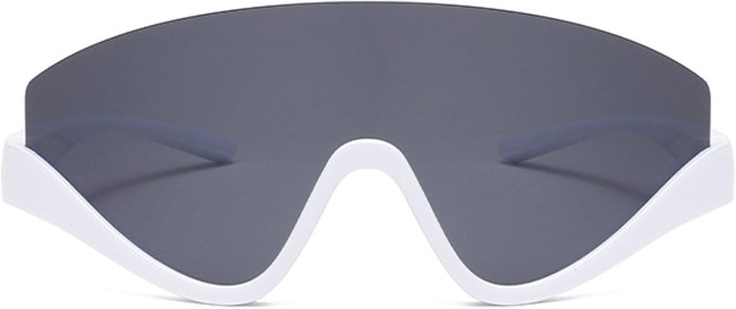 Большие цельные спортивные солнцезащитные очки для женщин 2025 года, роскошные ветрозащитные очки для велоспорта, солнцезащитные очки для женщин для активного отдыха на природе mincl, White Black
Большие цельные спортивные солнцезащитные очки для женщин 2025 года, роскошные ветрозащитные очки для велоспорта, солнцезащитные очки для женщин для активного отдыха на природе mincl, White Black