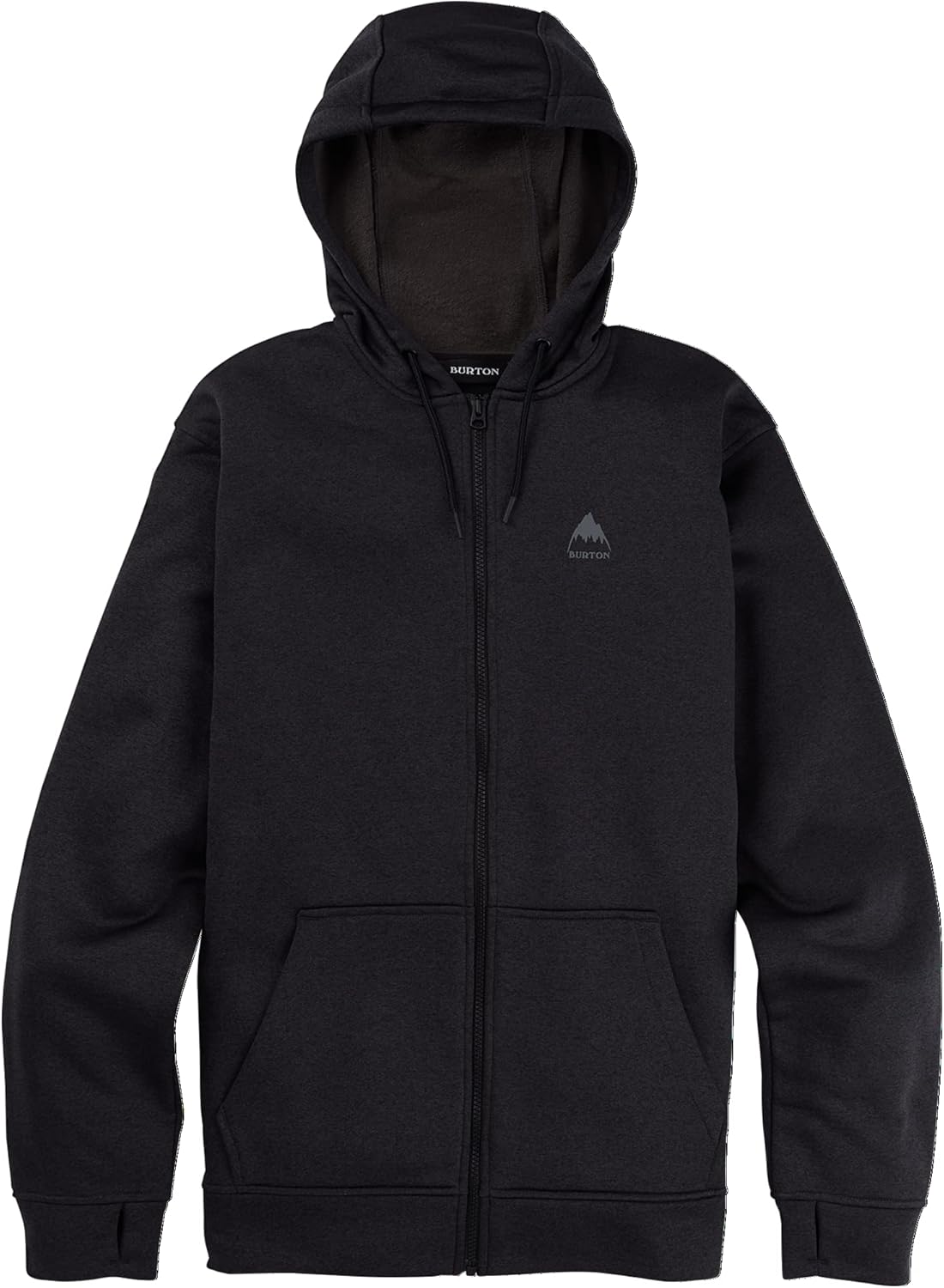 Мужская толстовка Burton Oak с застежкой-молнией, True Black Heather
Мужская толстовка Burton Oak с застежкой-молнией, True Black Heather