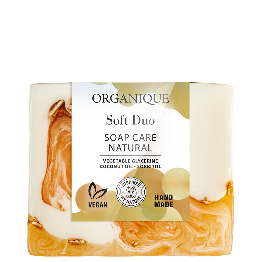 Глицериновое мыло Organique Soft Duo, 100 гр
Глицериновое мыло Organique Soft Duo, 100 гр