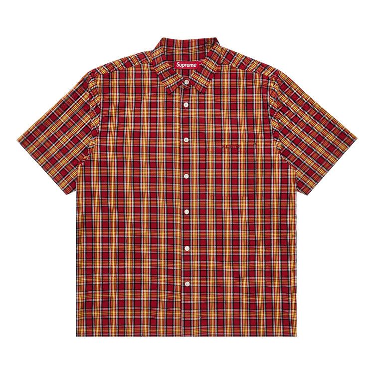 Рубашка Supreme Mini Plaid Short-Sleeve Shirt, Red
Рубашка Supreme Mini Plaid Short-Sleeve Shirt, Red