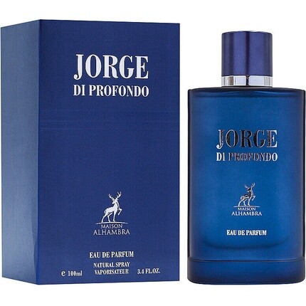 Jorge Di Profondo By Edp Парфюмированная вода 100% аутентичная 100 мл, Maison Alhambra
Jorge Di Profondo By Edp Парфюмированная вода 100% аутентичная 100 мл, Maison Alhambra