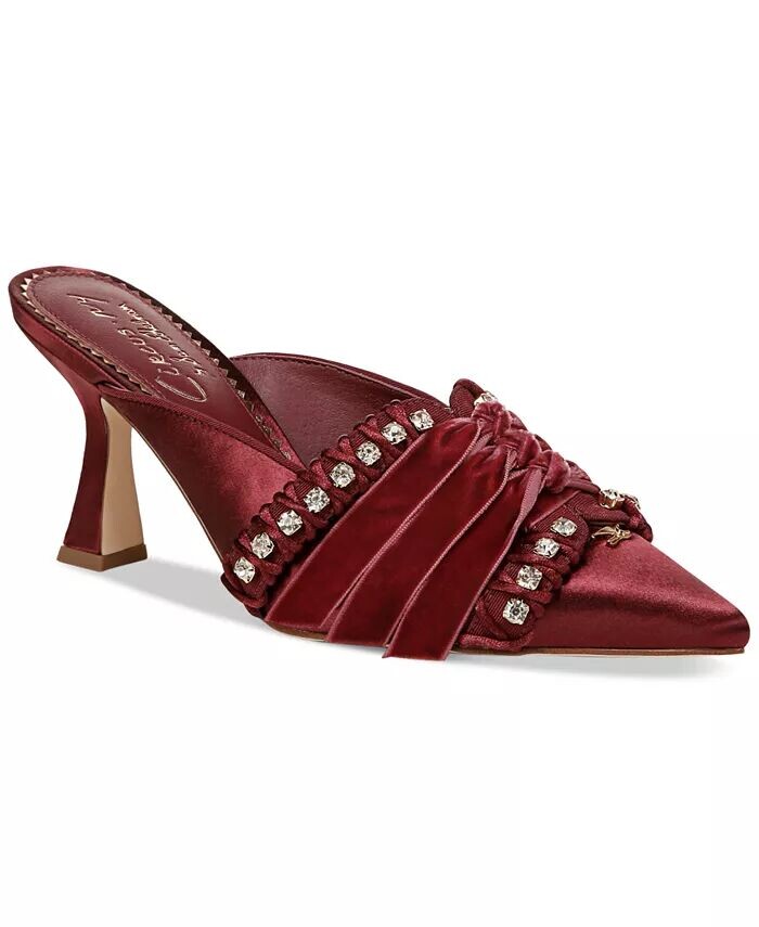 Женские туфли-мюли Tristyn Ribbon на высоком каблуке Circus NY by Sam Edelman, красный
Женские туфли-мюли Tristyn Ribbon на высоком каблуке Circus NY by Sam Edelman, красный