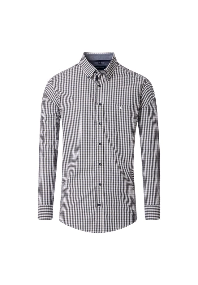 Рубашка свободного кроя в клетку Casamoda, серый
Рубашка свободного кроя в клетку Casamoda, серый