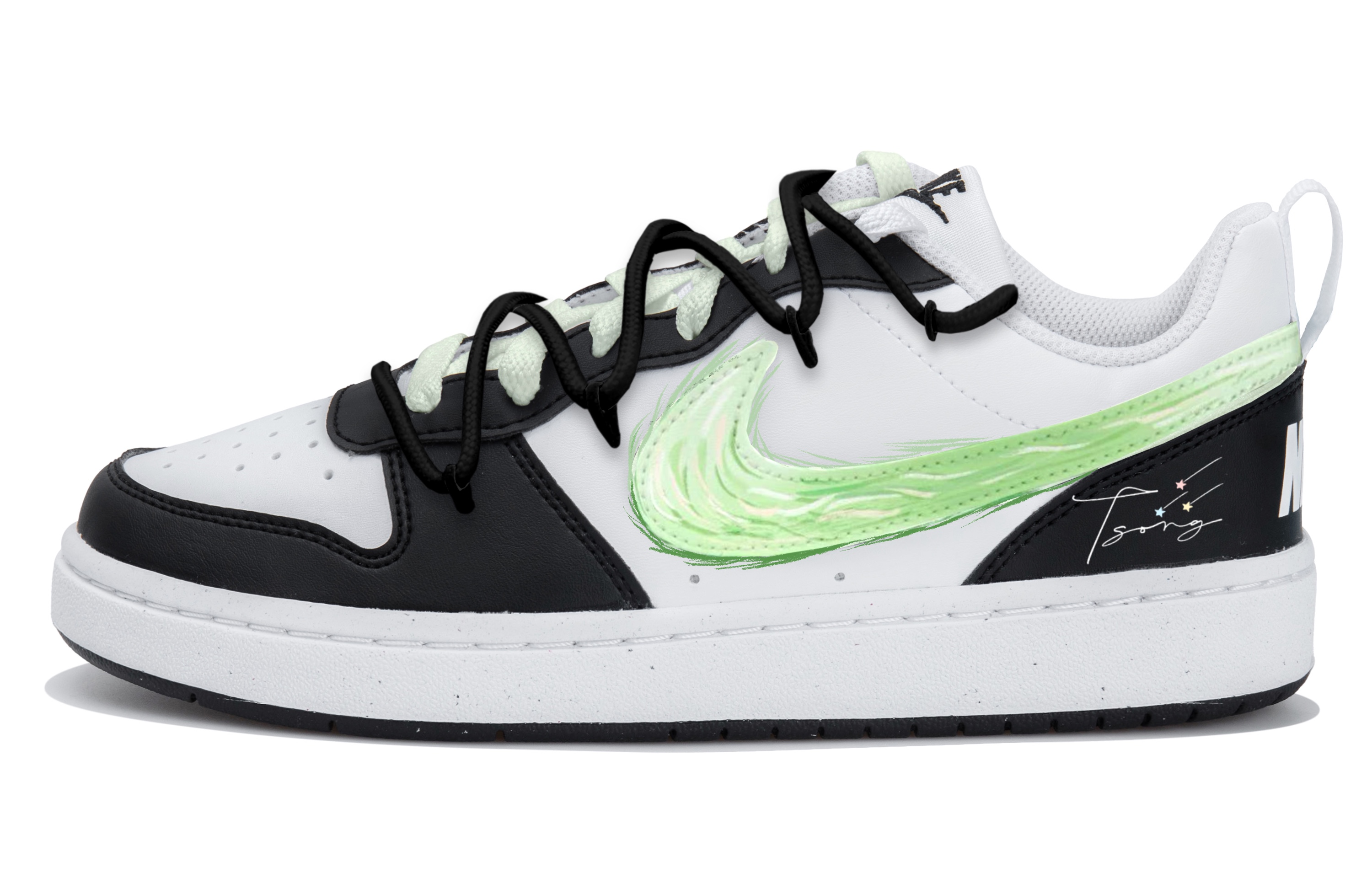 Низкие детские кроссовки для скейтбординга Court Borough для подростков Nike, черный/белый/зеленый
Низкие детские кроссовки для скейтбординга Court Borough для подростков Nike, черный/белый/зеленый