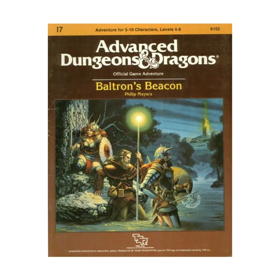 Модуль Baltron's Beacon, Advanced Dungeons & Dragons (1st Edition) - Modules & Adventures - I Series
Модуль Baltron's Beacon, Advanced Dungeons & Dragons (1st Edition) - Modules & Adventures - I Series