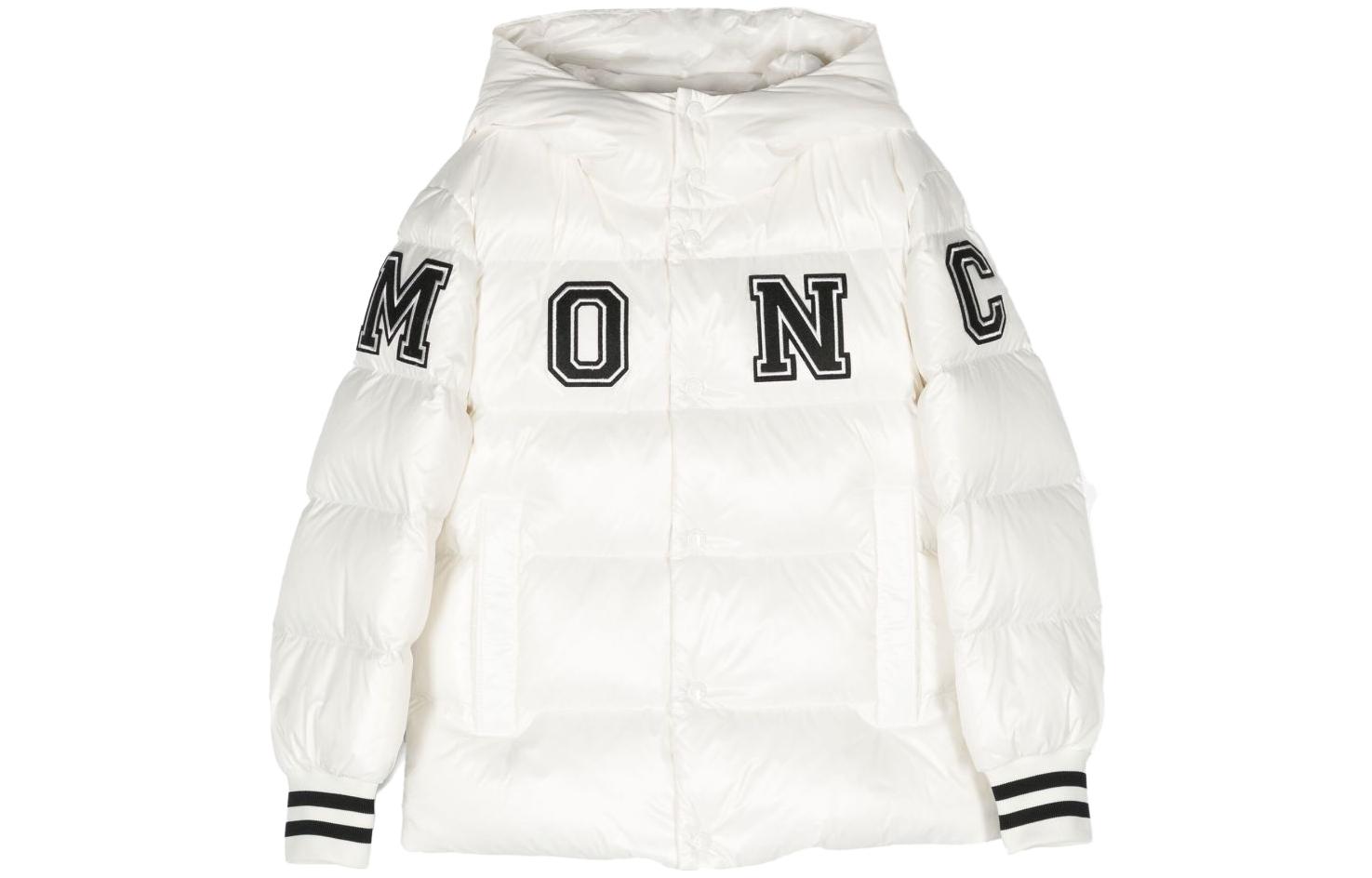 Детская пуховая куртка Moncler, белая
Детская пуховая куртка Moncler, белая