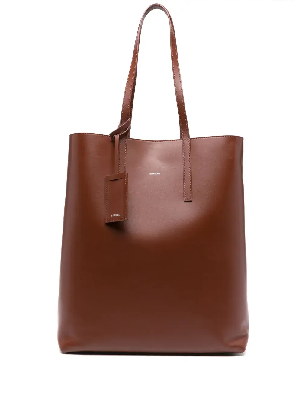 Кожаная сумка-тоут SANDRO, коричневый
Кожаная сумка-тоут SANDRO, коричневый