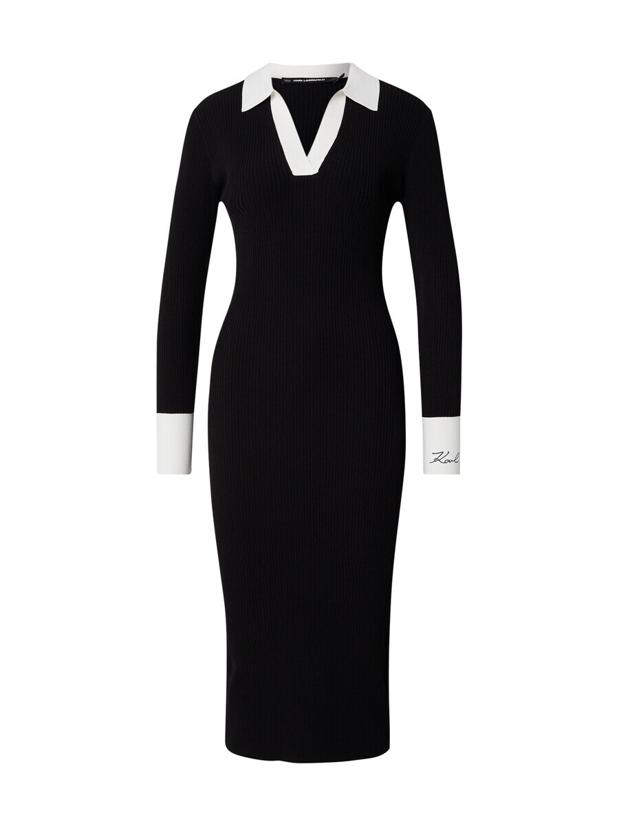 Вязаное платье Karl Lagerfeld Knitted dress Essential, черный
Вязаное платье Karl Lagerfeld Knitted dress Essential, черный