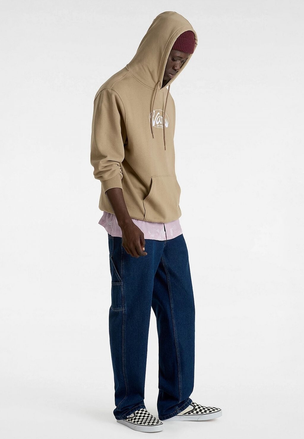 Свитер с капюшоном GLOBAL LINE LOOSE Vans, коричневый
Свитер с капюшоном GLOBAL LINE LOOSE Vans, коричневый