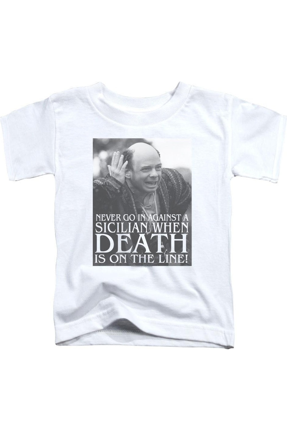 Футболка с коротким рукавом "Принцесса-невеста" в сицилийском стиле для детей Gildan, белый
Футболка с коротким рукавом "Принцесса-невеста" в сицилийском стиле для детей Gildan, белый