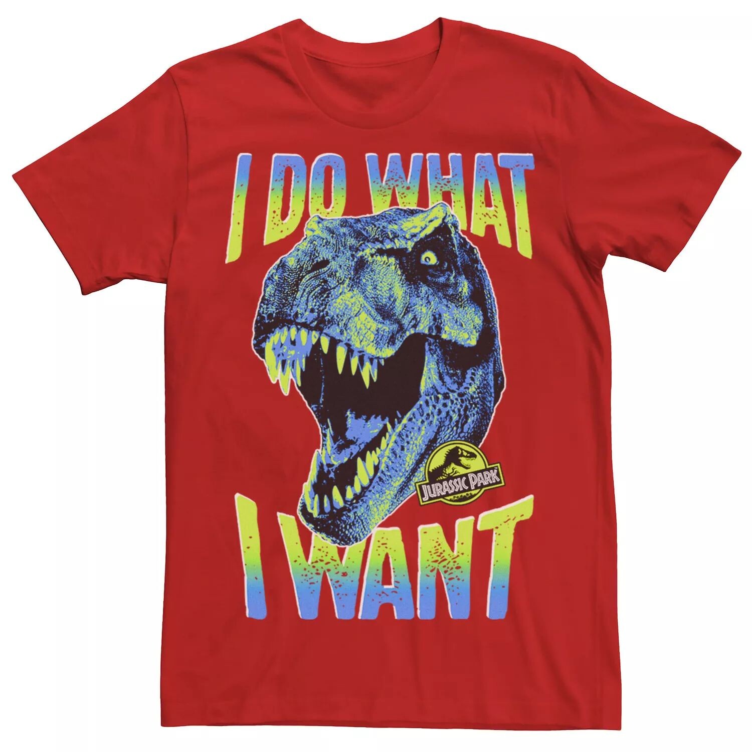Мужская футболка Jurassic Park T-Rex I Do What I Want Licensed Character, красный
Мужская футболка Jurassic Park T-Rex I Do What I Want Licensed Character, красный