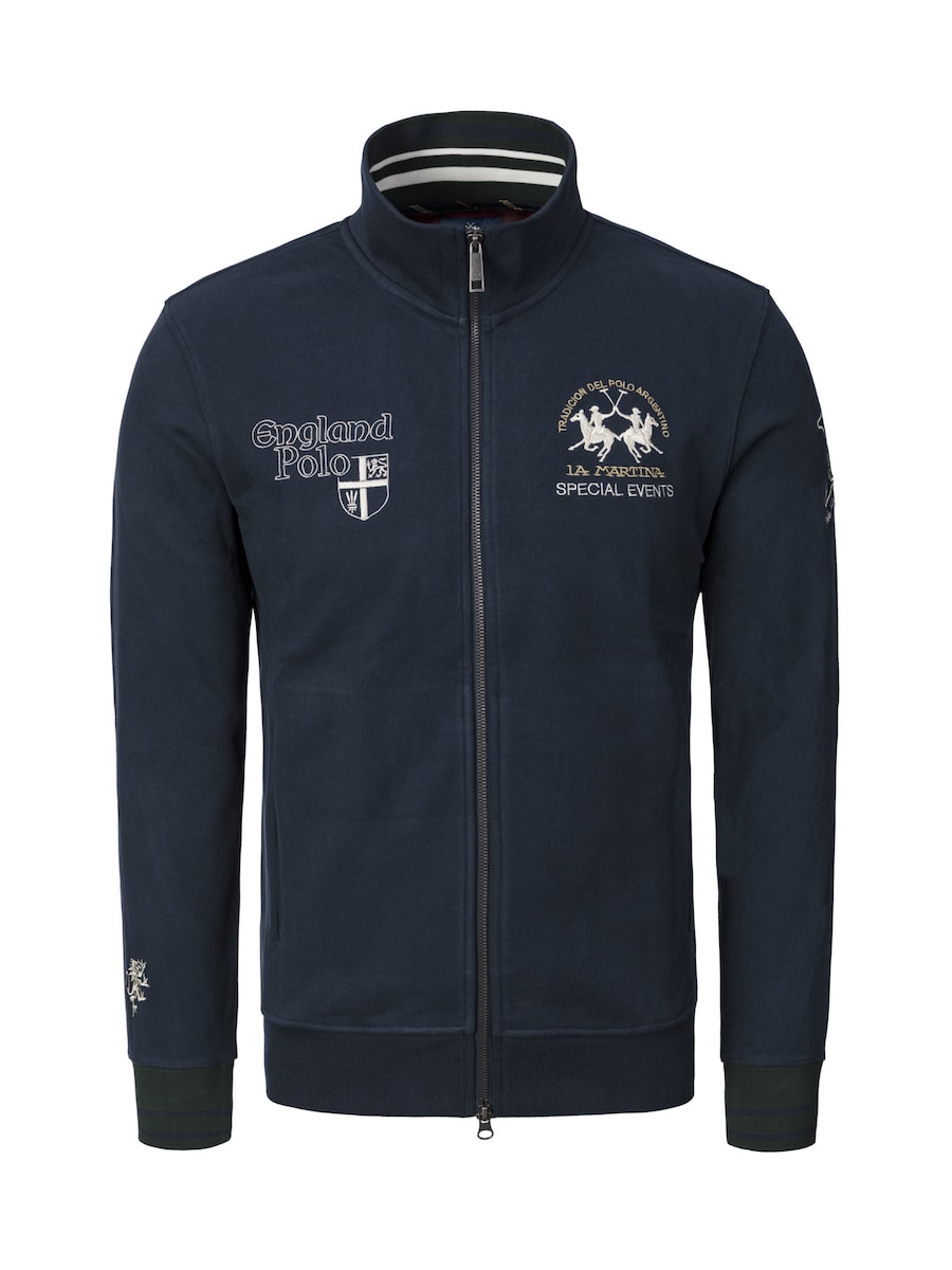 Толстовка с капюшоном на молнии La Martina MBF304, темно-синий
Толстовка с капюшоном на молнии La Martina MBF304, темно-синий