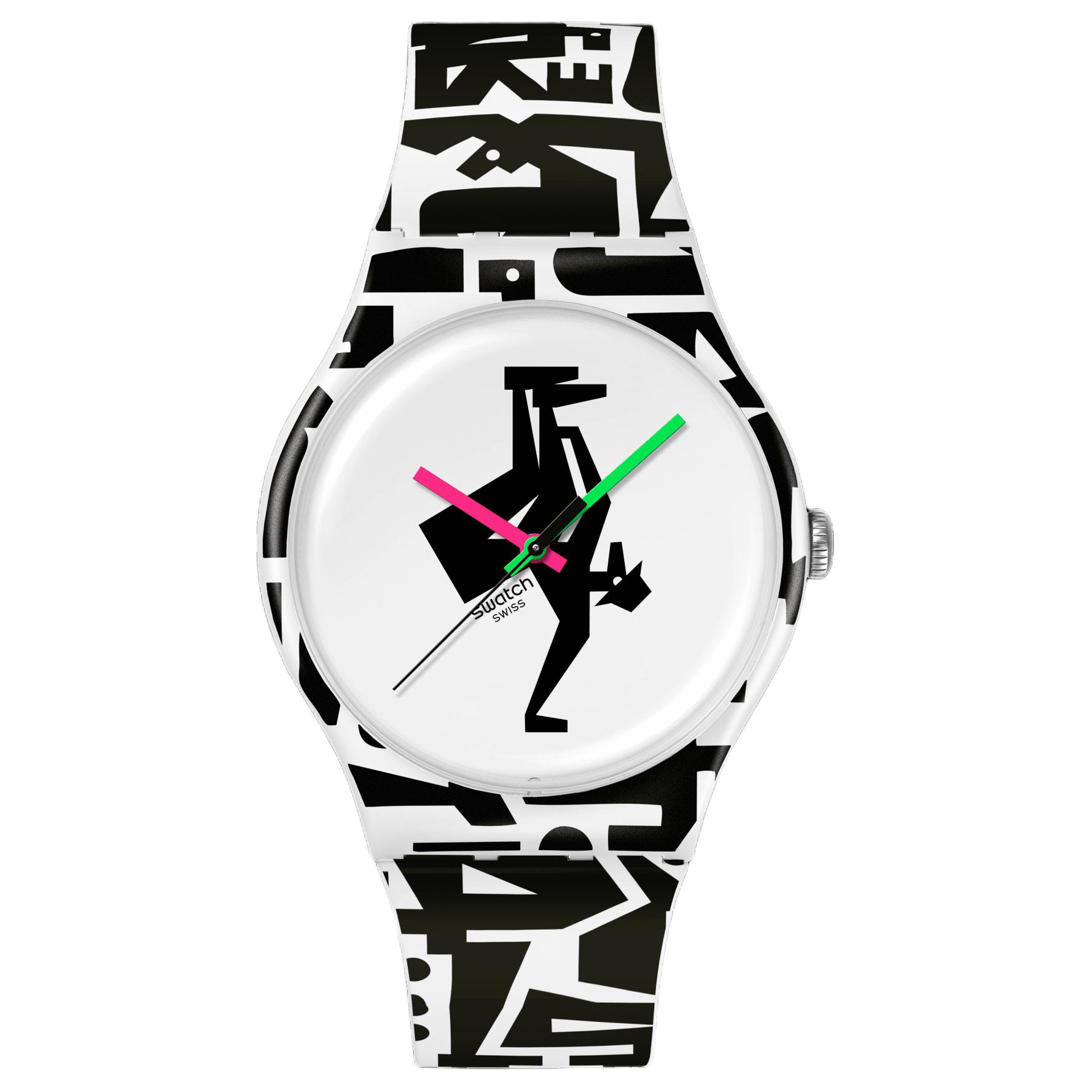 SWATCH Часы Men's Watch, White Dial 
SWATCH Часы Men's Watch, White Dial