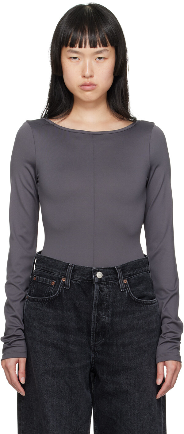 Серое боди AGOLDE Paulette
Серое боди AGOLDE Paulette