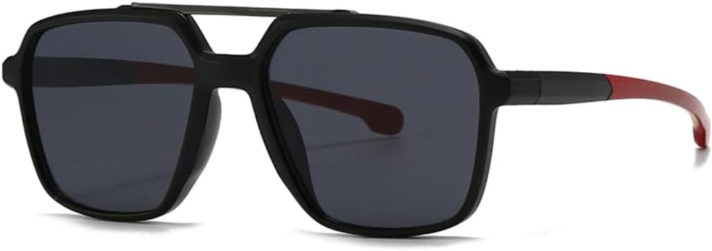 Солнцезащитные очки с защитой UV400 | Двойная перемычка, большая оправа, линзы конфетных цветов | Для женщин и мужчин, для занятий спортом на открытом воздухе и вождения DSVIGF, Red
Солнцезащитные очки с защитой UV400 | Двойная перемычка, большая оправа, линзы конфетных цветов | Для женщин и мужчин, для занятий спортом на открытом воздухе и вождения DSVIGF, Red