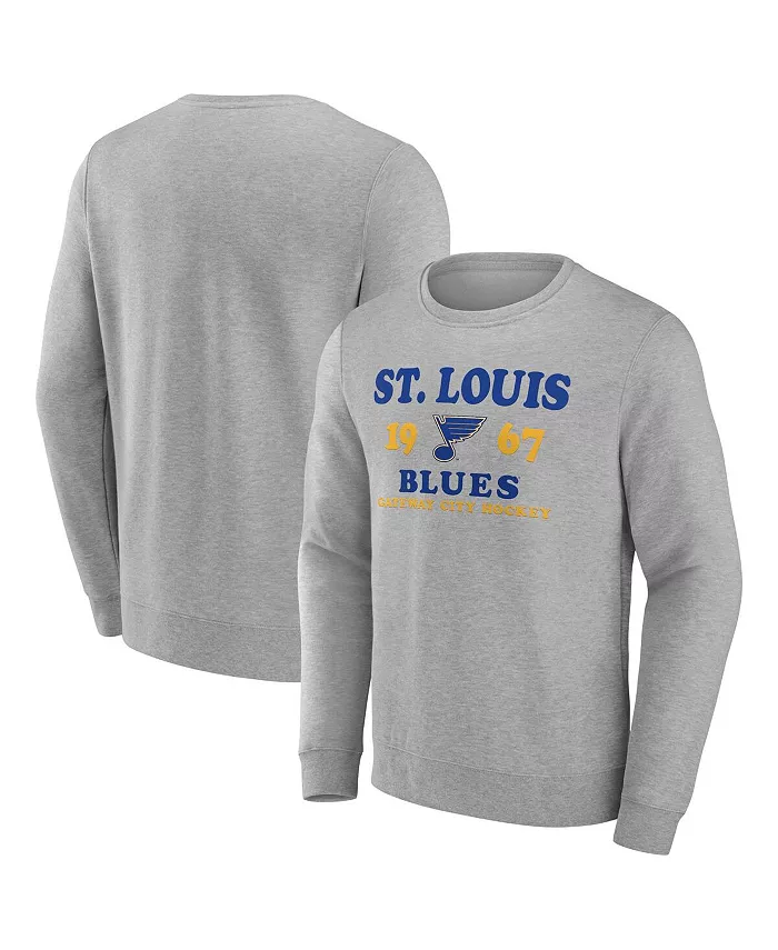 Мужская толстовка с капюшоном Heather Charcoal St. Louis Blues Fierce Competitor Fanatics
Мужская толстовка с капюшоном Heather Charcoal St. Louis Blues Fierce Competitor Fanatics